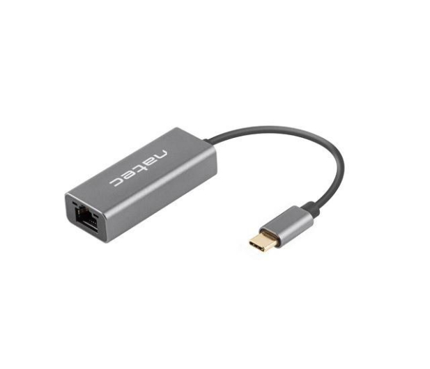 Natec KARTA SIECIOWA CRICKET USB-C 3.1 1X RJ45 1GB NA KABLU - 1470215 - zdjęcie 2